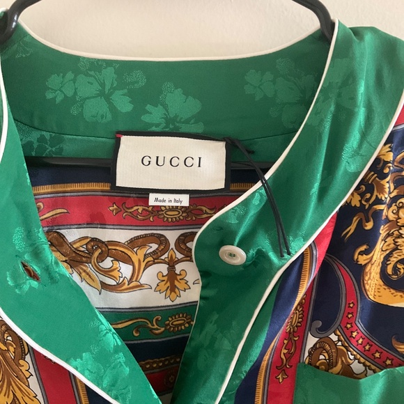 Gucci silk button-down shirt - Picture 5 of 9